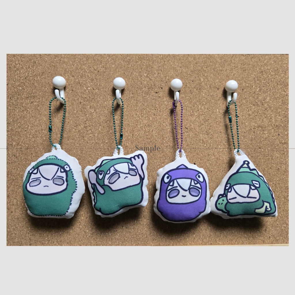 【COMITIA155】きるさんクッションストラップ/コンプリートセット