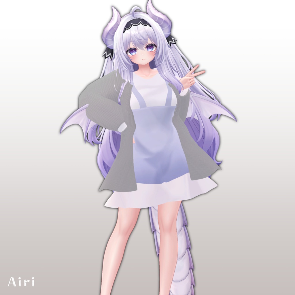 【14アバター対応】Cardigan & Casual dress