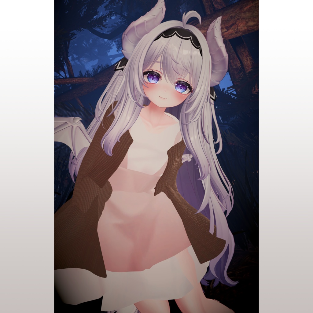 【14アバター対応】Cardigan & Casual dress