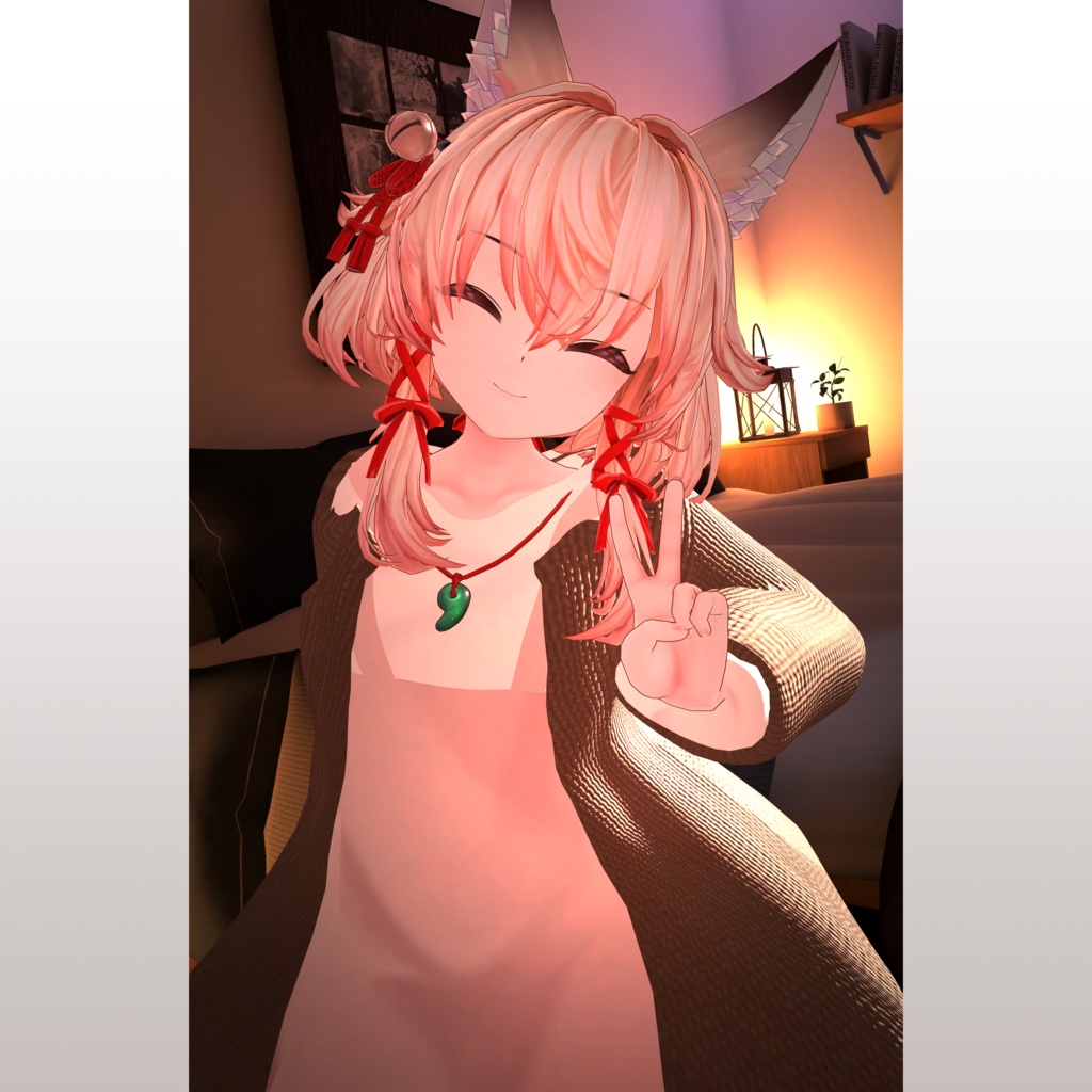 【14アバター対応】Cardigan & Casual dress