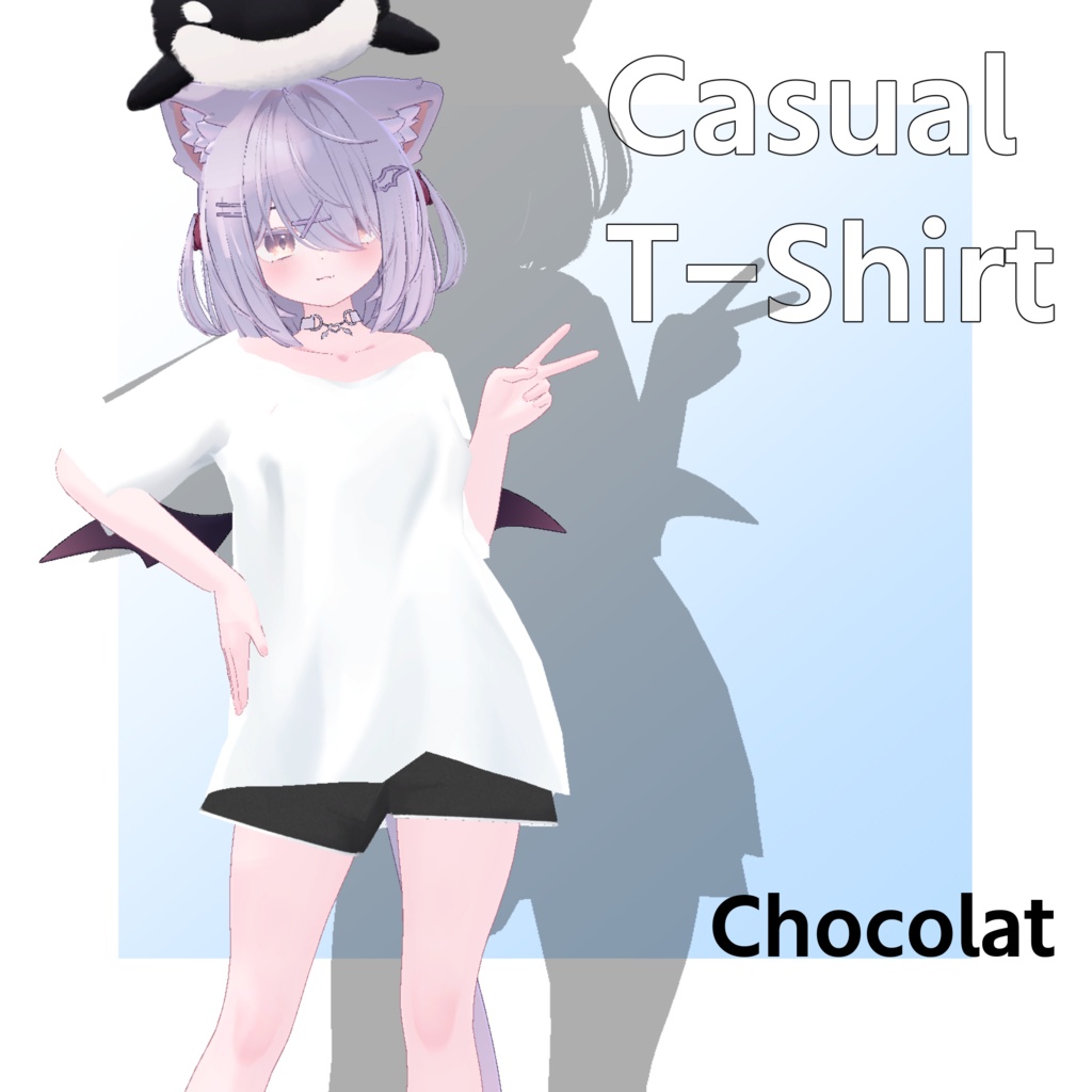 【11アバター対応】Casual T-Shirt