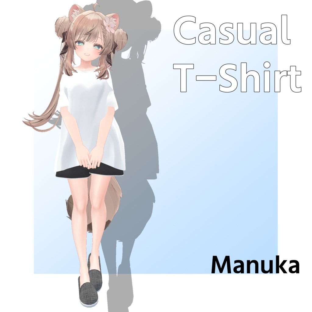 【11アバター対応】Casual T-Shirt