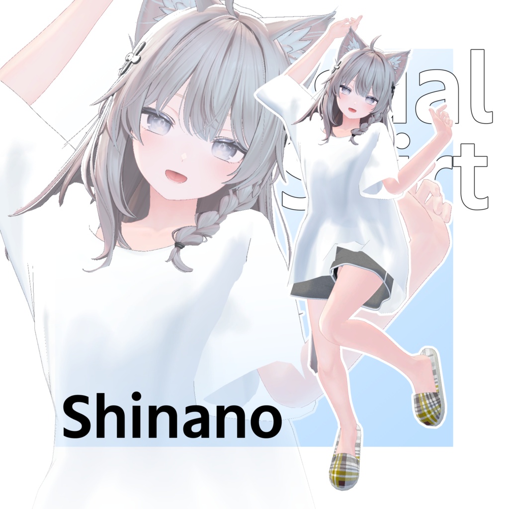 【13アバター対応】Casual T-Shirt