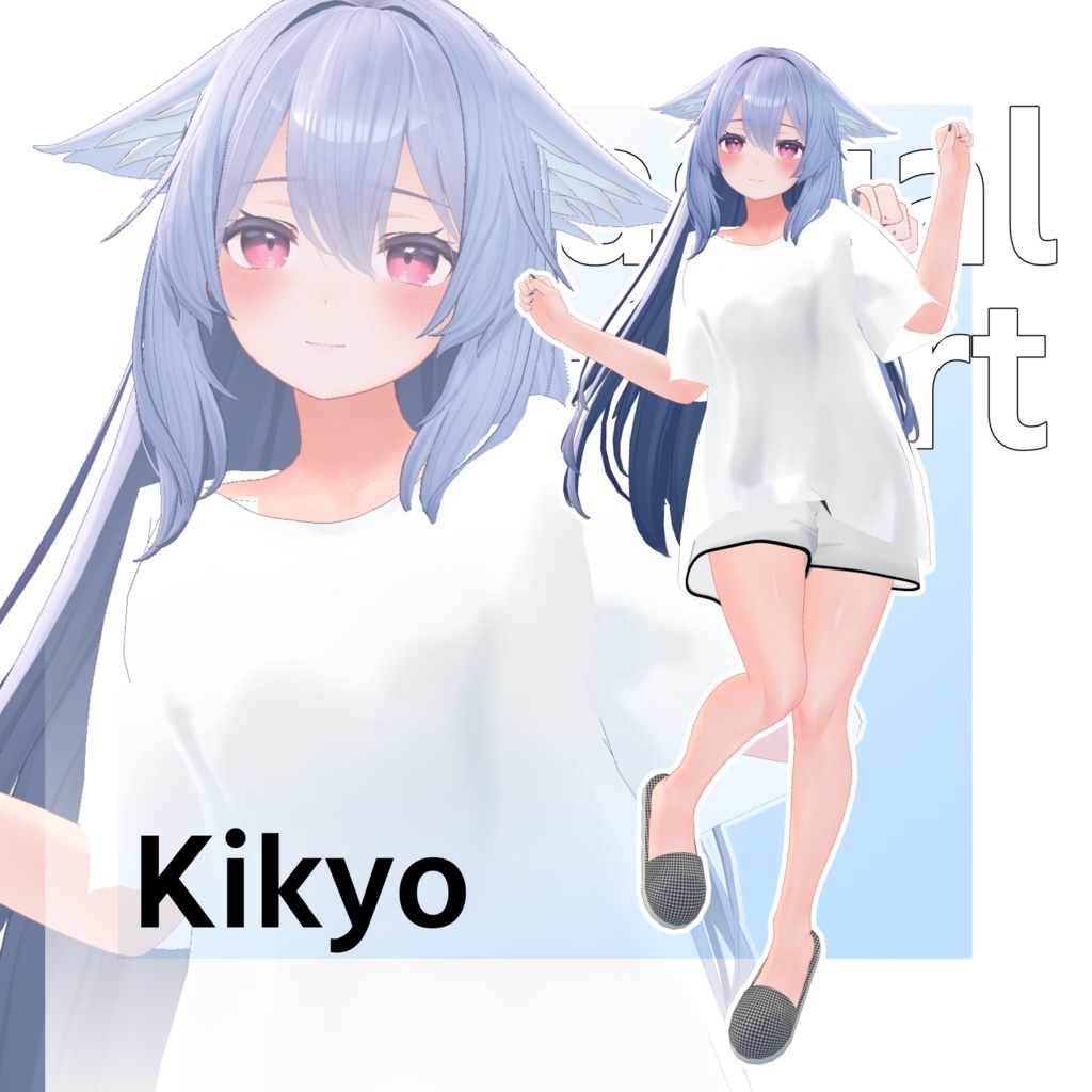 【13アバター対応】Casual T-Shirt