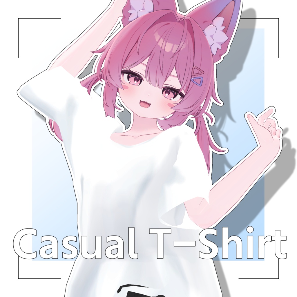 【13アバター対応】Casual T-Shirt