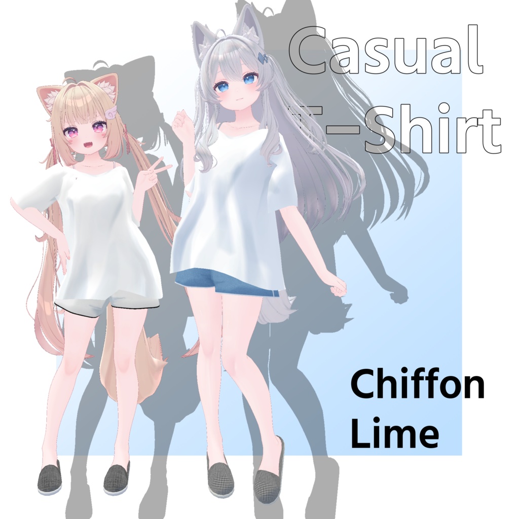 【11アバター対応】Casual T-Shirt