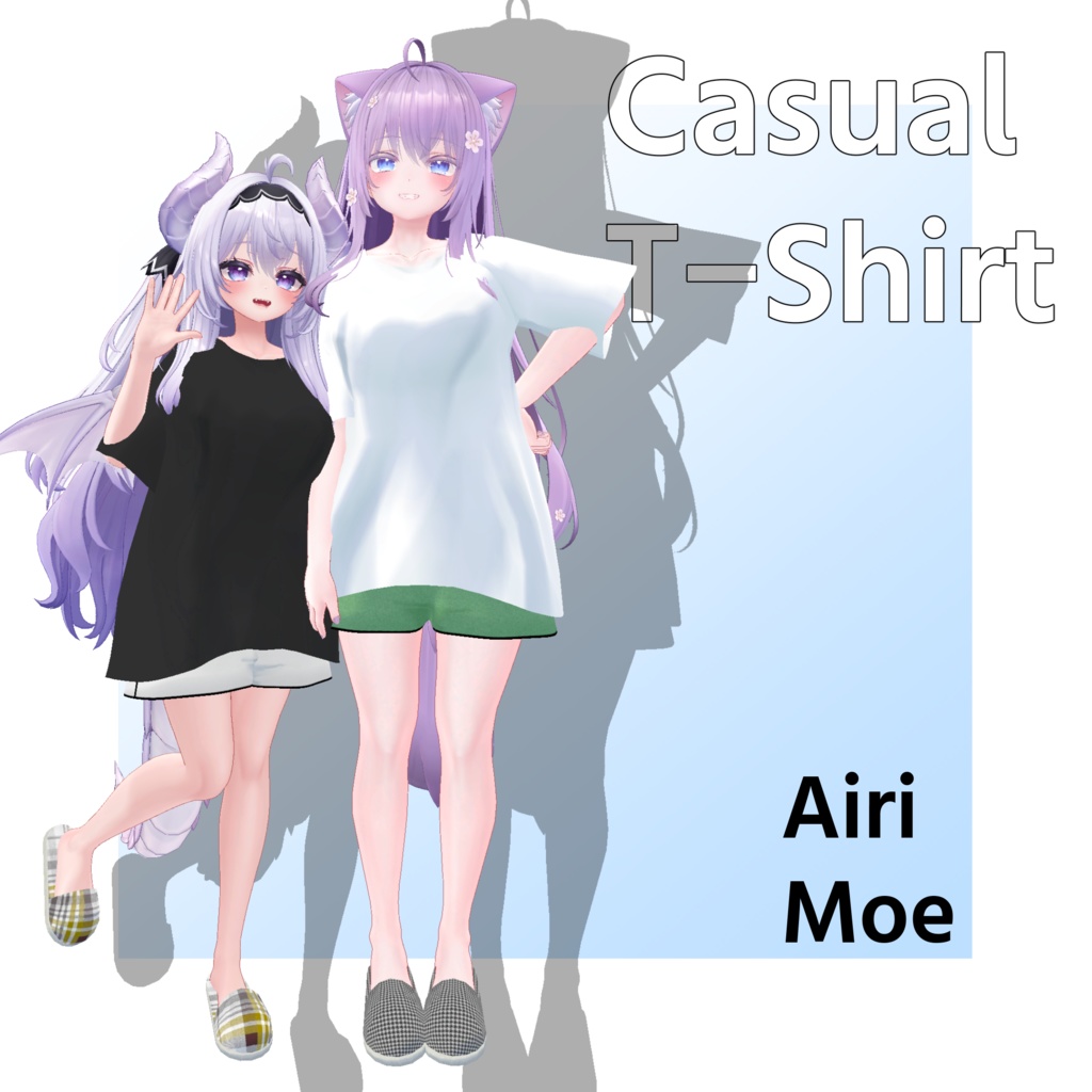 【11アバター対応】Casual T-Shirt