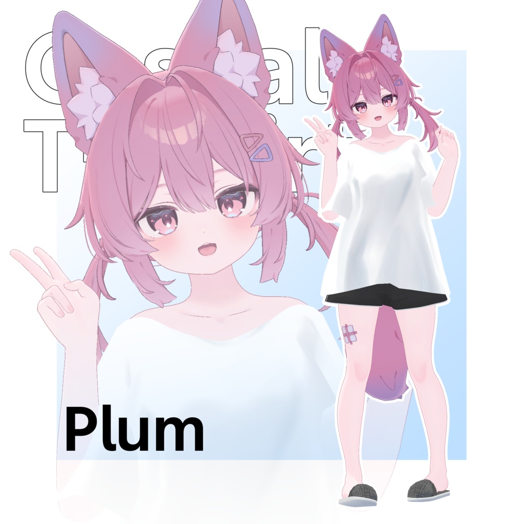 【13アバター対応】Casual T-Shirt