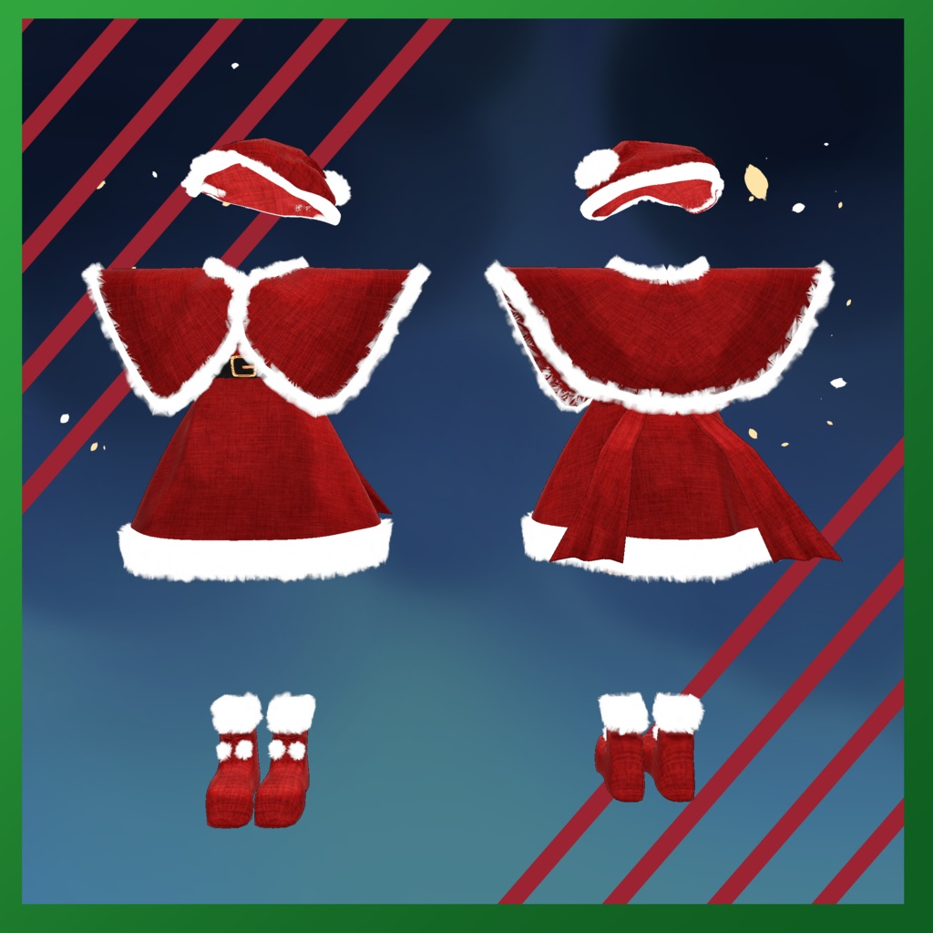 【4アバター対応】MerrySanta