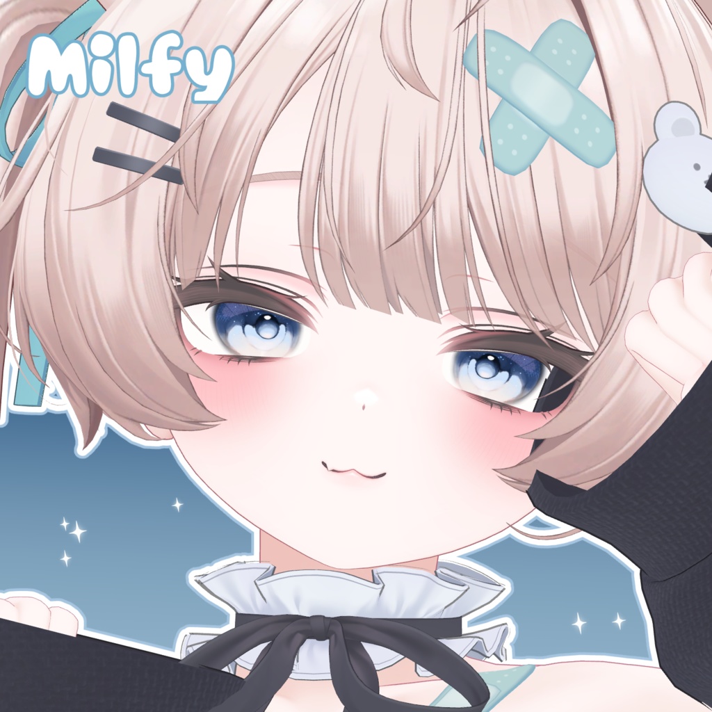 【24アバター対応】Snow Night EYE