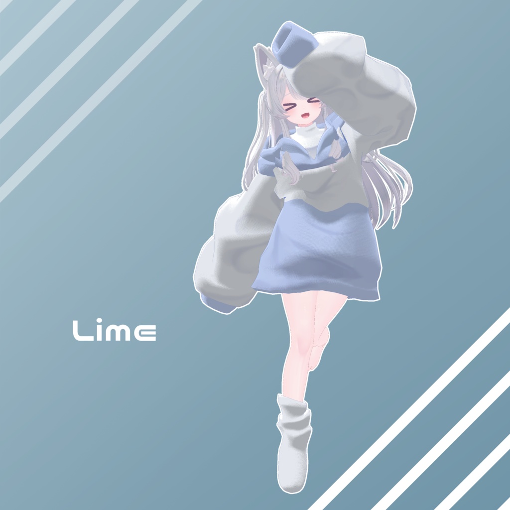 【18アバター対応】Lazy hoodie