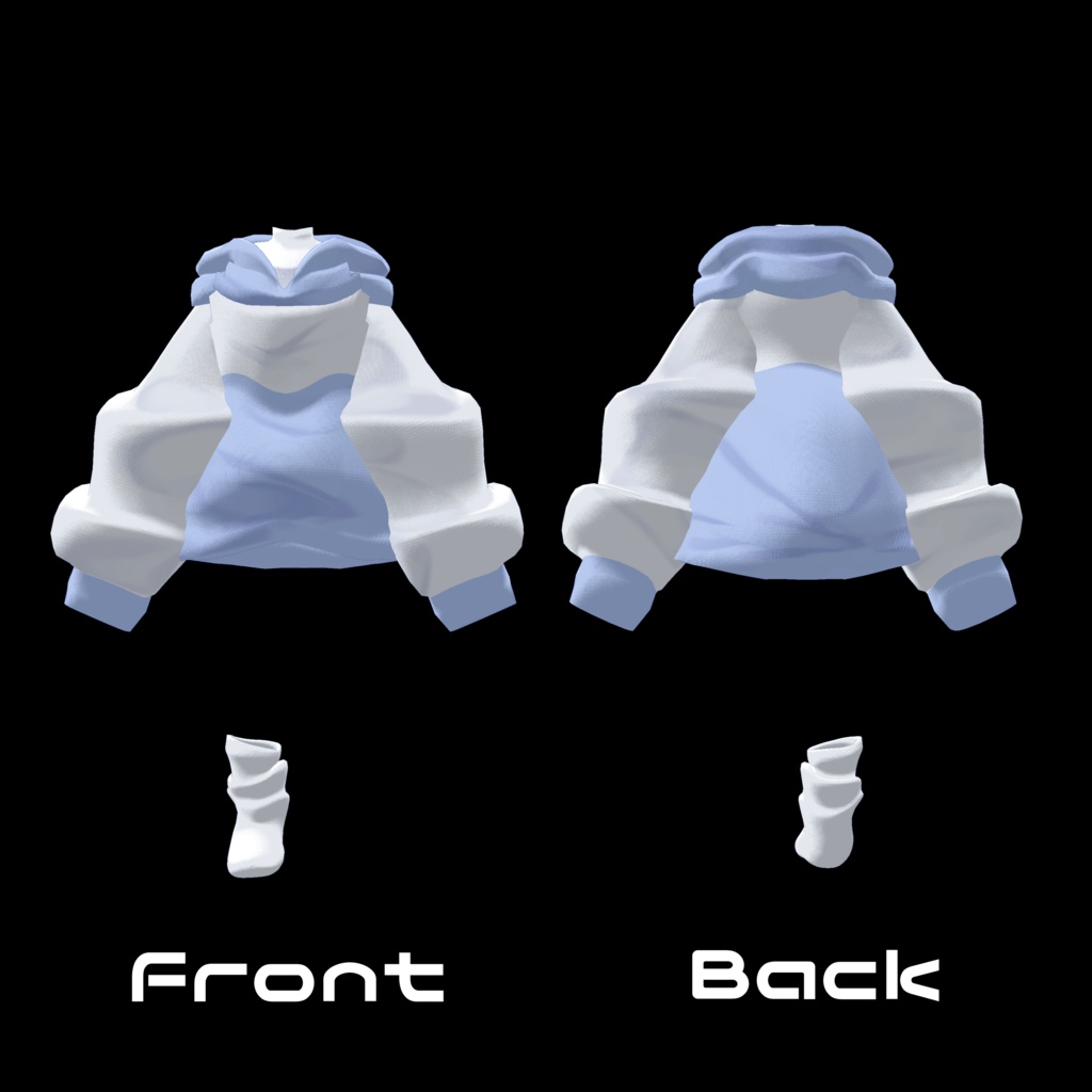 【18アバター対応】Lazy hoodie