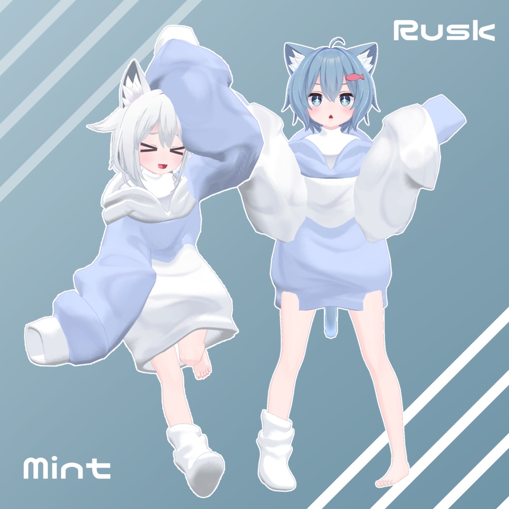 【18アバター対応】Lazy hoodie