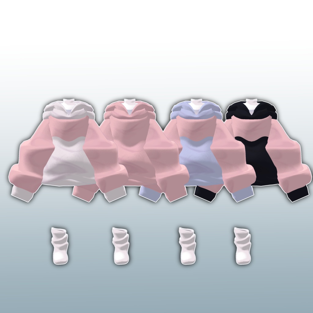 【18アバター対応】Lazy hoodie