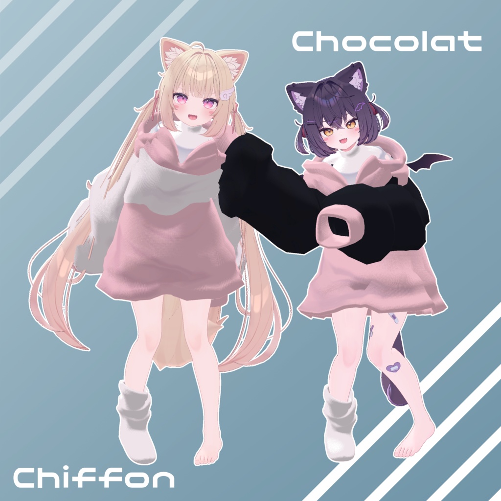 【18アバター対応】Lazy hoodie