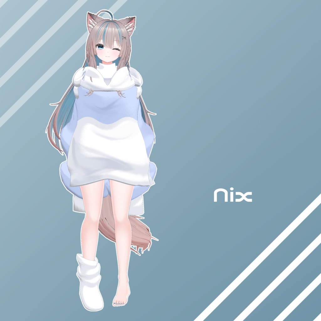 【18アバター対応】Lazy hoodie