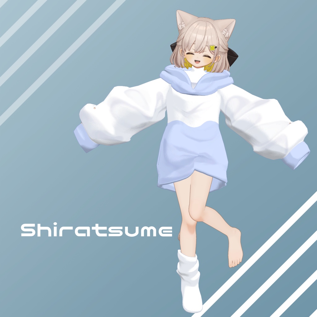 【18アバター対応】Lazy hoodie