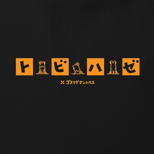 トビハゼDFぐるーぴんぐ ヤマブキ 濃色Tブラック両面