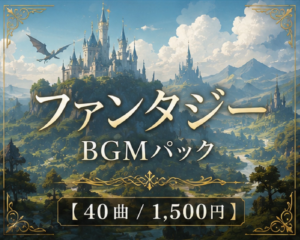 ファンタジー BGMパック 【40曲 / 1,500円】