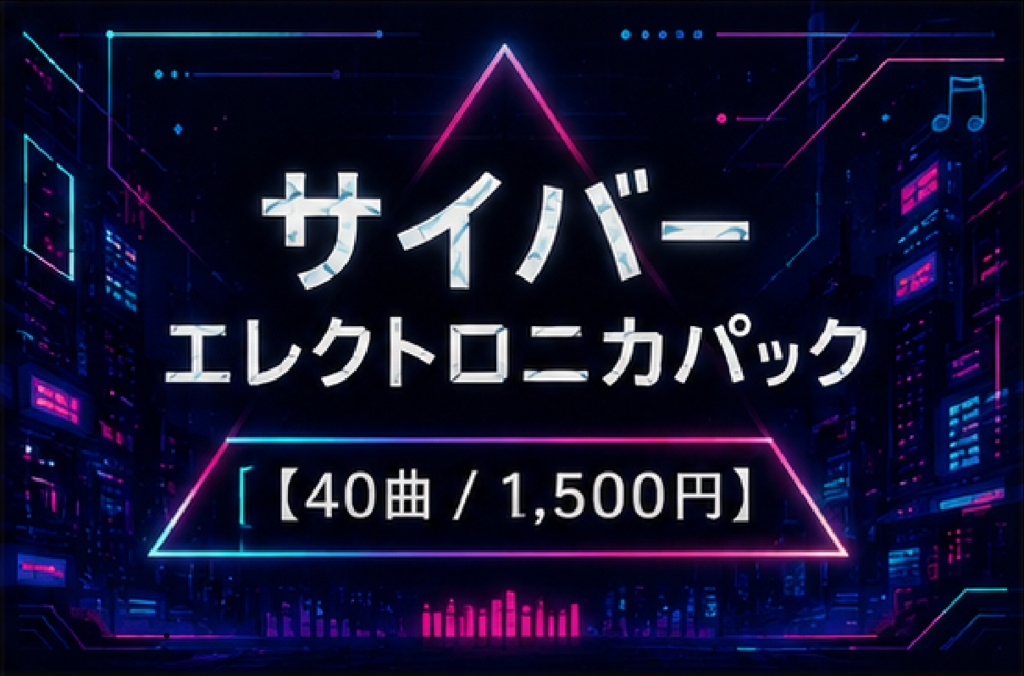 サイバー エレクトロニカパック 【40曲 / 1,500円】
