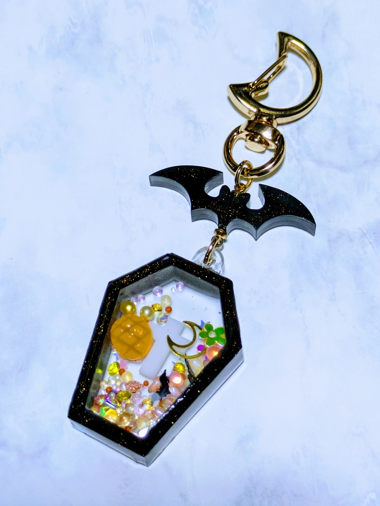 吸死 ジョン 光る棺型キーホルダー