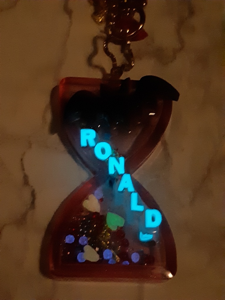 吸死 ロナルド 光る砂時計チャーム