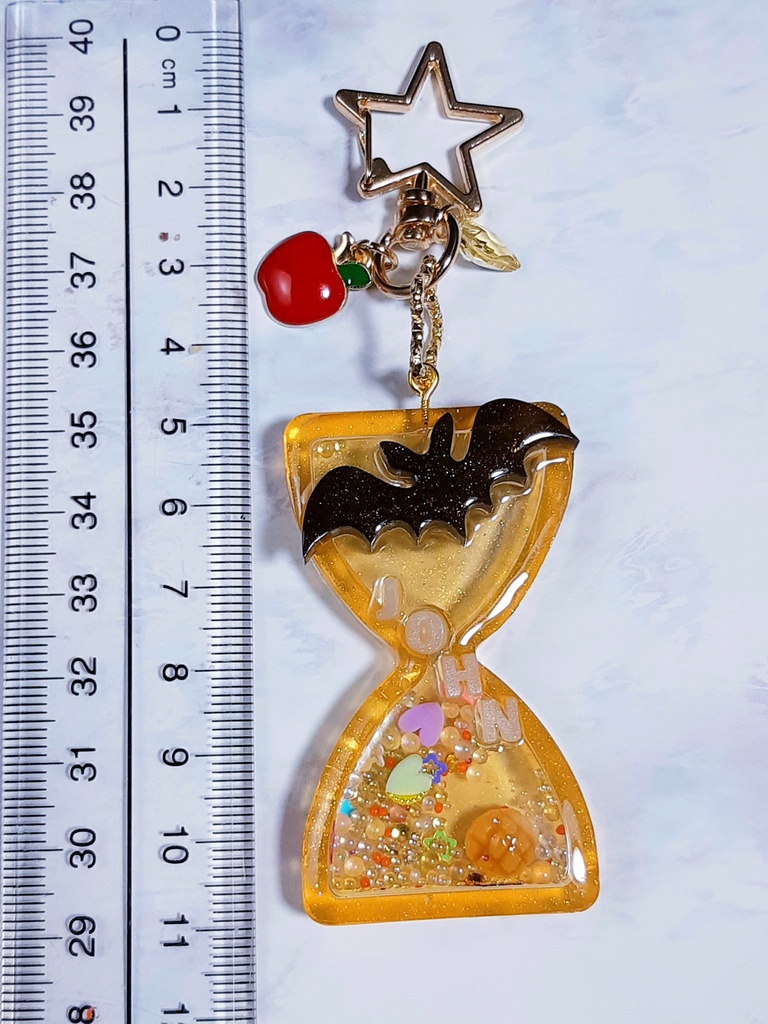 吸血鬼すぐ死ぬ ジョン 光る砂時計チャーム