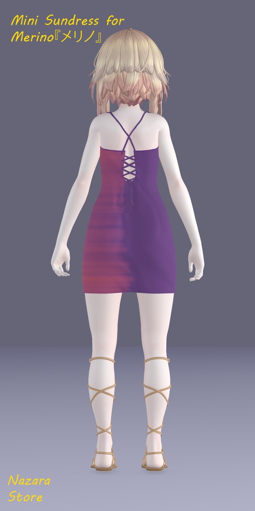 Mini Sundress『ミニサンドレス』 for Merino『メリノ』