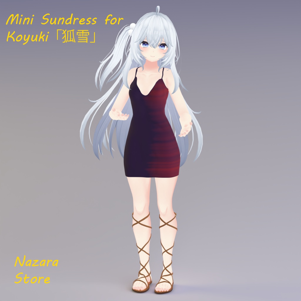 Mini Sundress『ミニサンドレス』for Koyuki『狐雪』