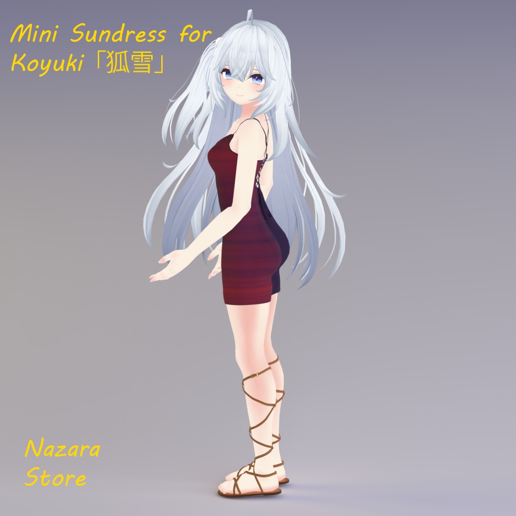 Mini Sundress『ミニサンドレス』for Koyuki『狐雪』