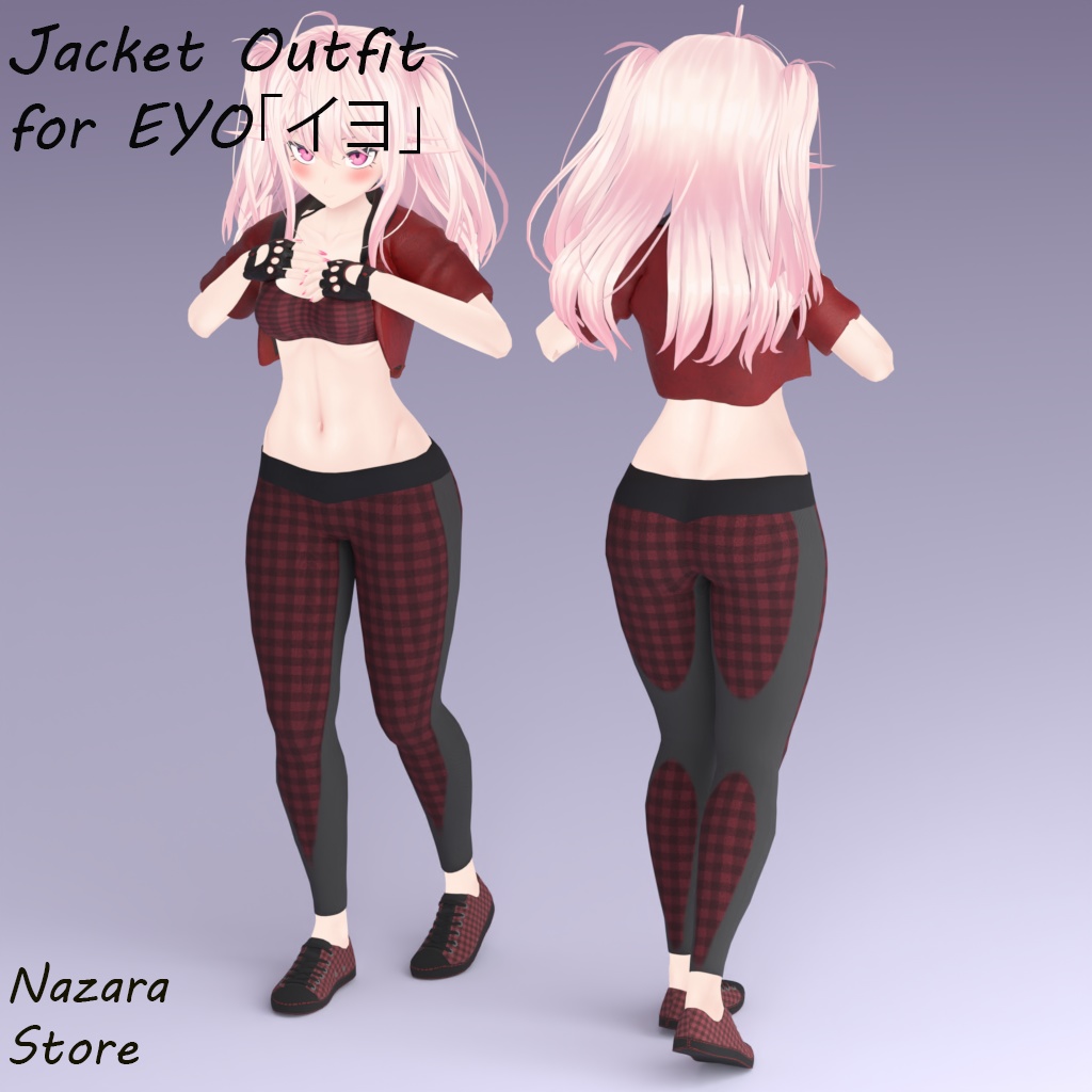 Jacket outfit 「ジャケットを使った一着」 for EYO「イヨ」