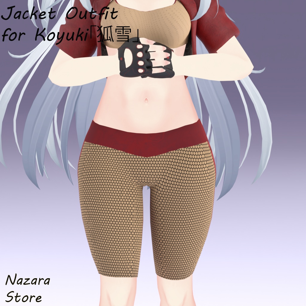 Jacket outfit 「ジャケットを使った一着」 for Koyuki『狐雪』