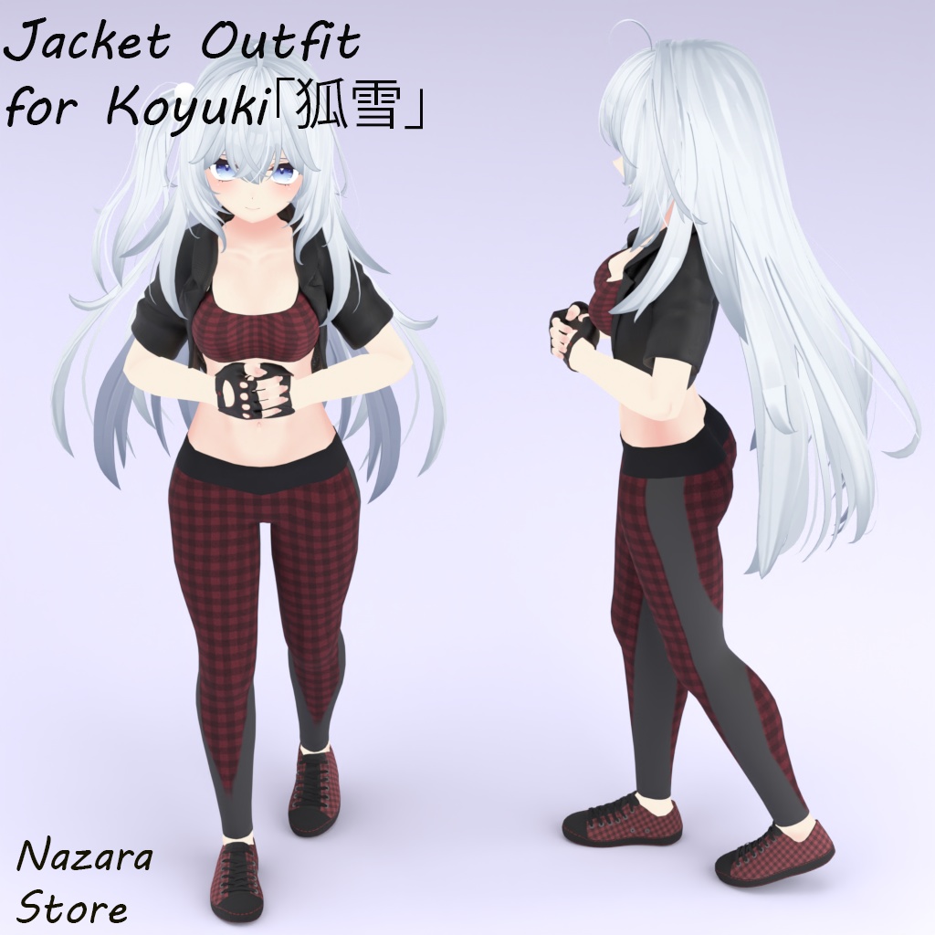 Jacket outfit 「ジャケットを使った一着」 for Koyuki『狐雪』
