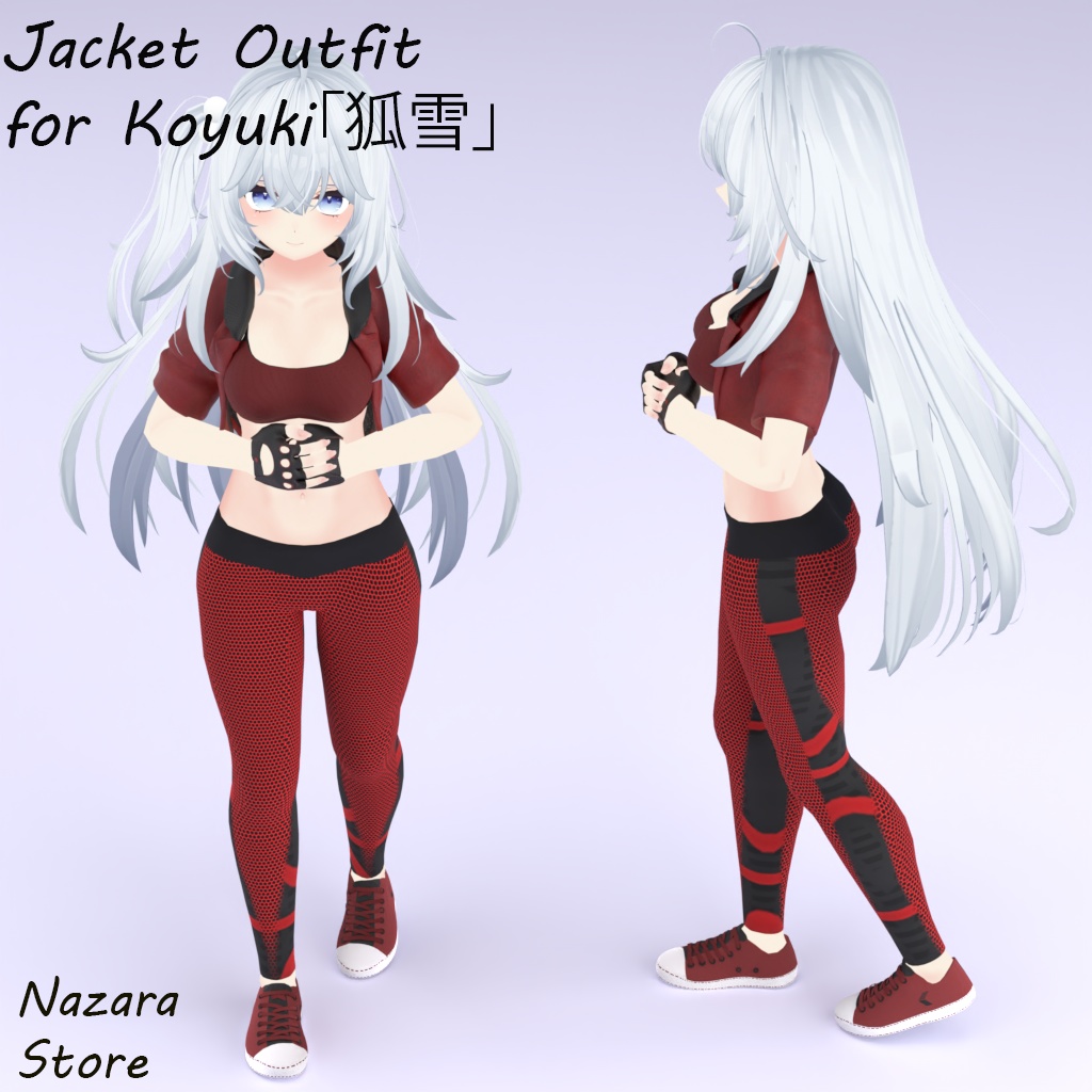 Jacket outfit 「ジャケットを使った一着」 for Koyuki『狐雪』