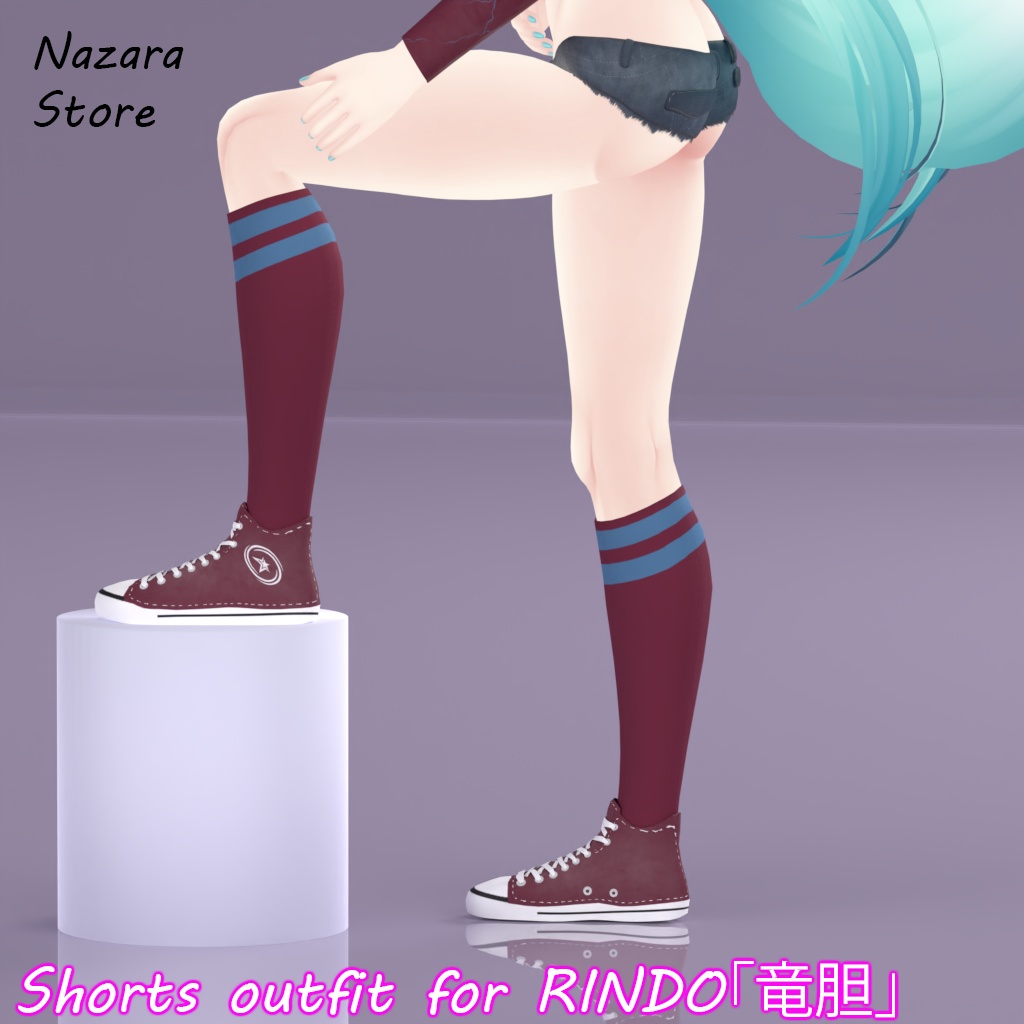 Shorts Outfit 「ショートパンツ」for RINDO「竜胆」