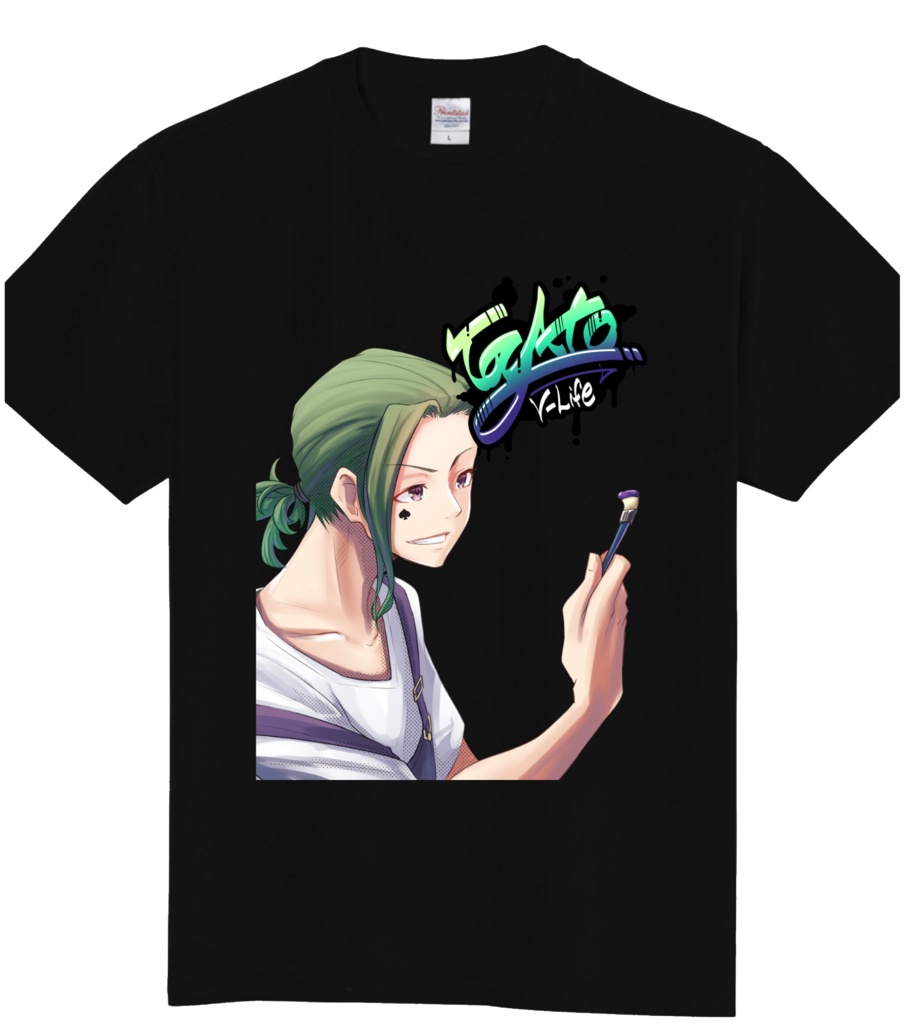オリジナルTシャツ　夜斗Ver 【安心BOOTHパック 匿名注文】【受注生産】