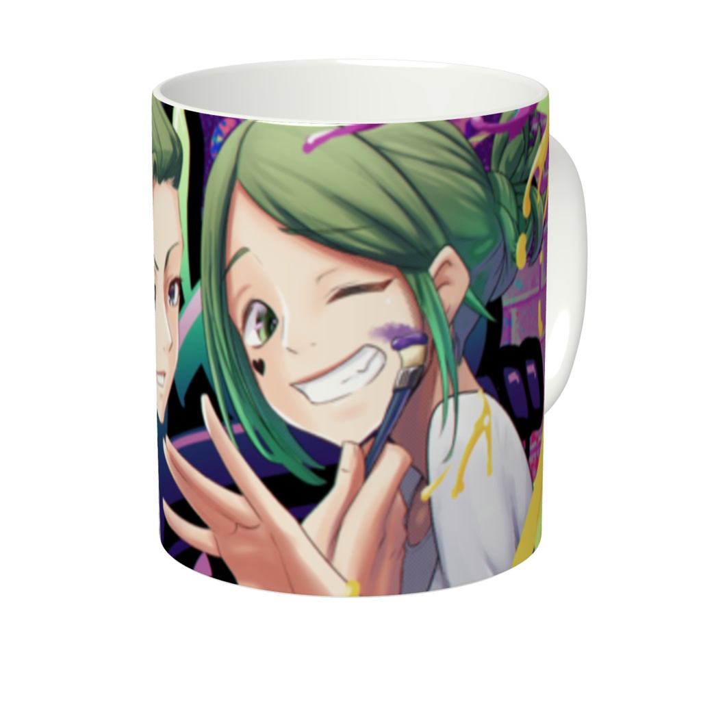 【冬夜×夜斗】オリジナル全面マグカップ 【安心BOOTHパック 匿名注文】【受注生産】