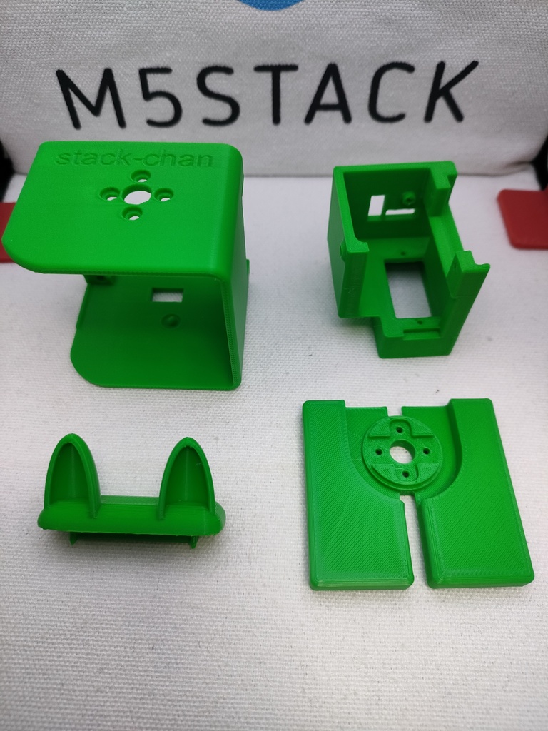 【限定カラー】スタックチャン タカオ版 ケースセット【SG90用】