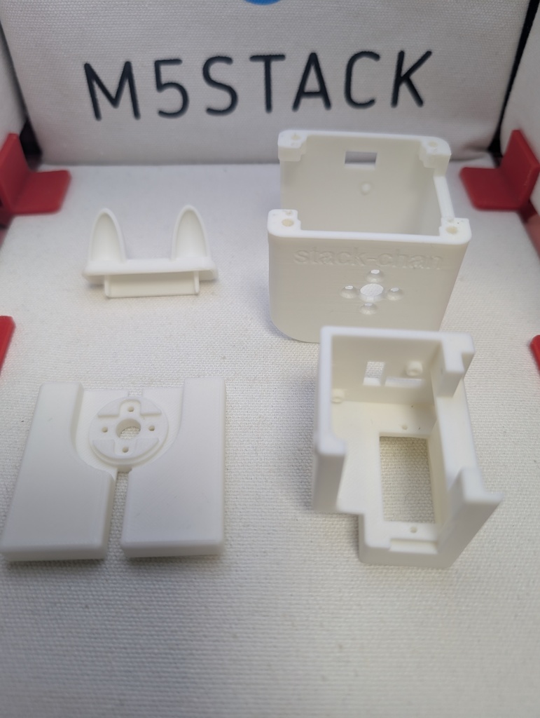 【PLA Basic】【Ver.2.5】スタックチャン タカオ版ケースセット【SG90用】