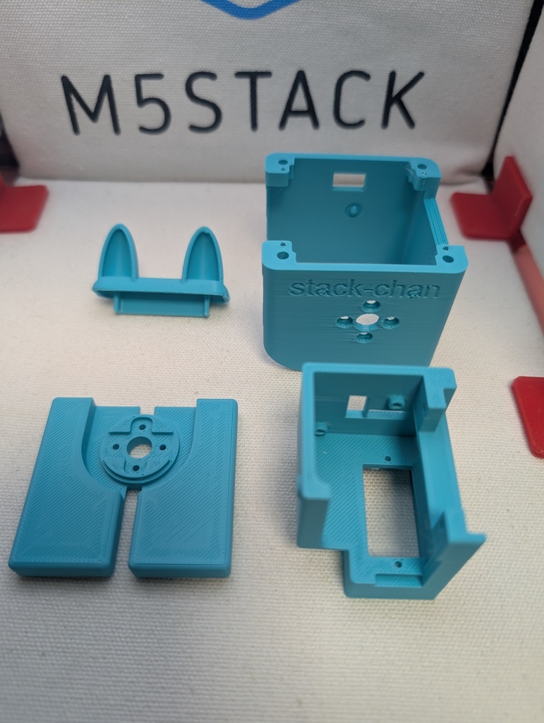 【PLA Basic】【Ver.2.5】スタックチャン タカオ版ケースセット【SG90用】