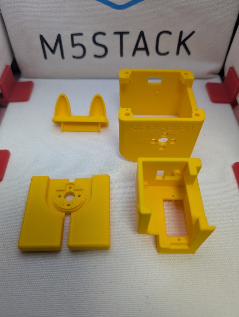 【PLA Basic】【Ver.2.5】スタックチャン タカオ版ケースセット【SG90用】