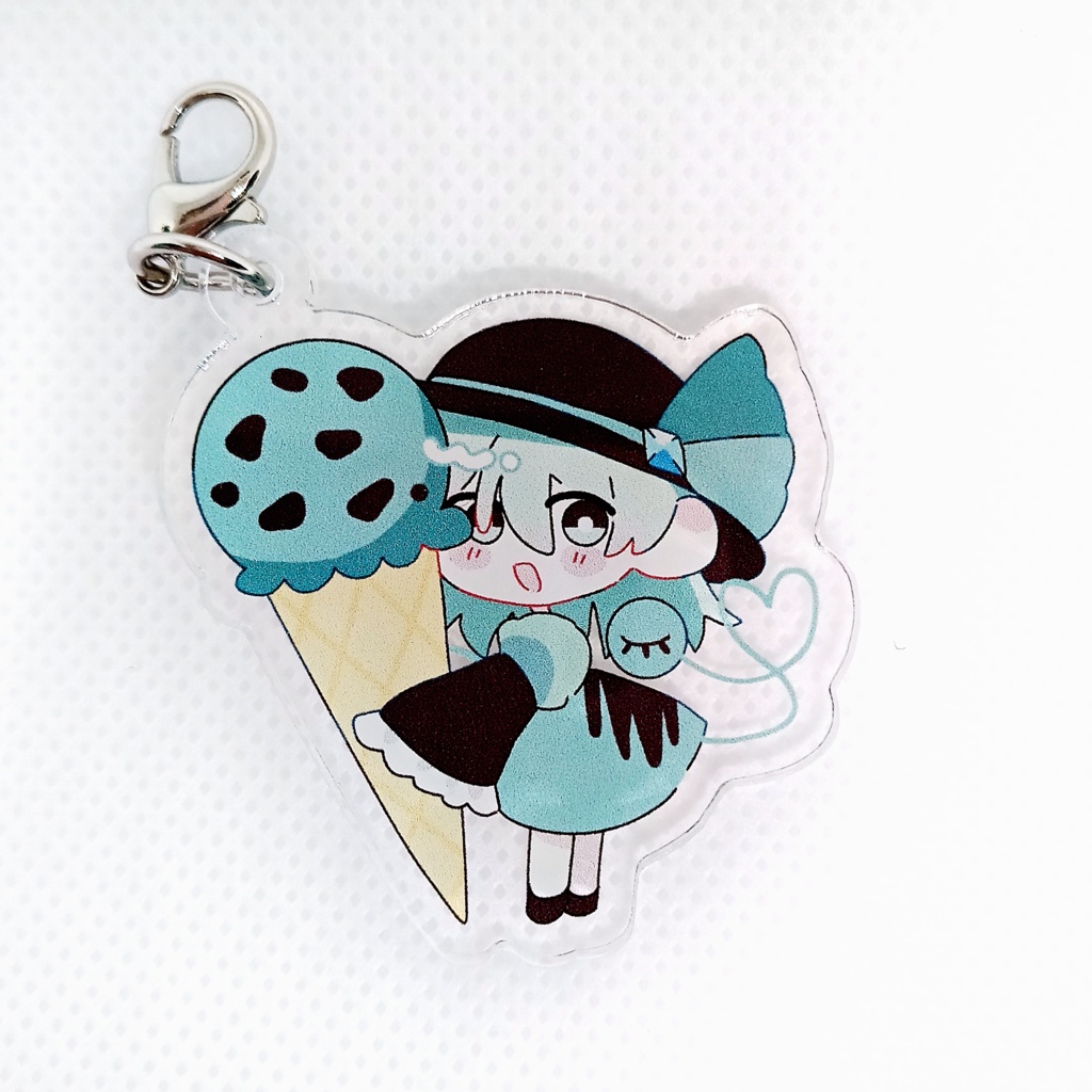 古明地こいし(チョコミント) アクリルチャーム