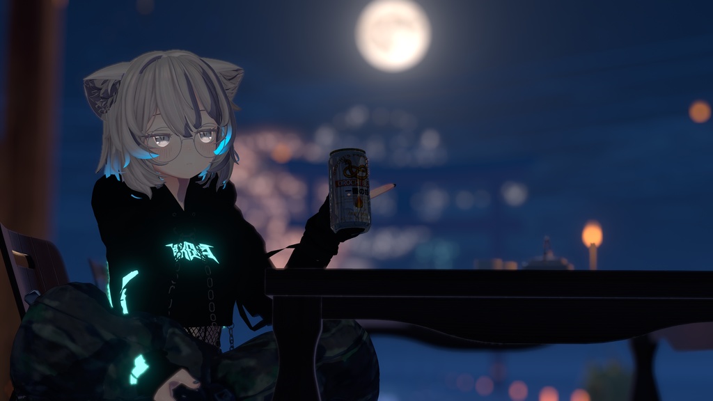 Emmelie マスクテクスチャ　全部で５種類．エミッション用に作ったよ