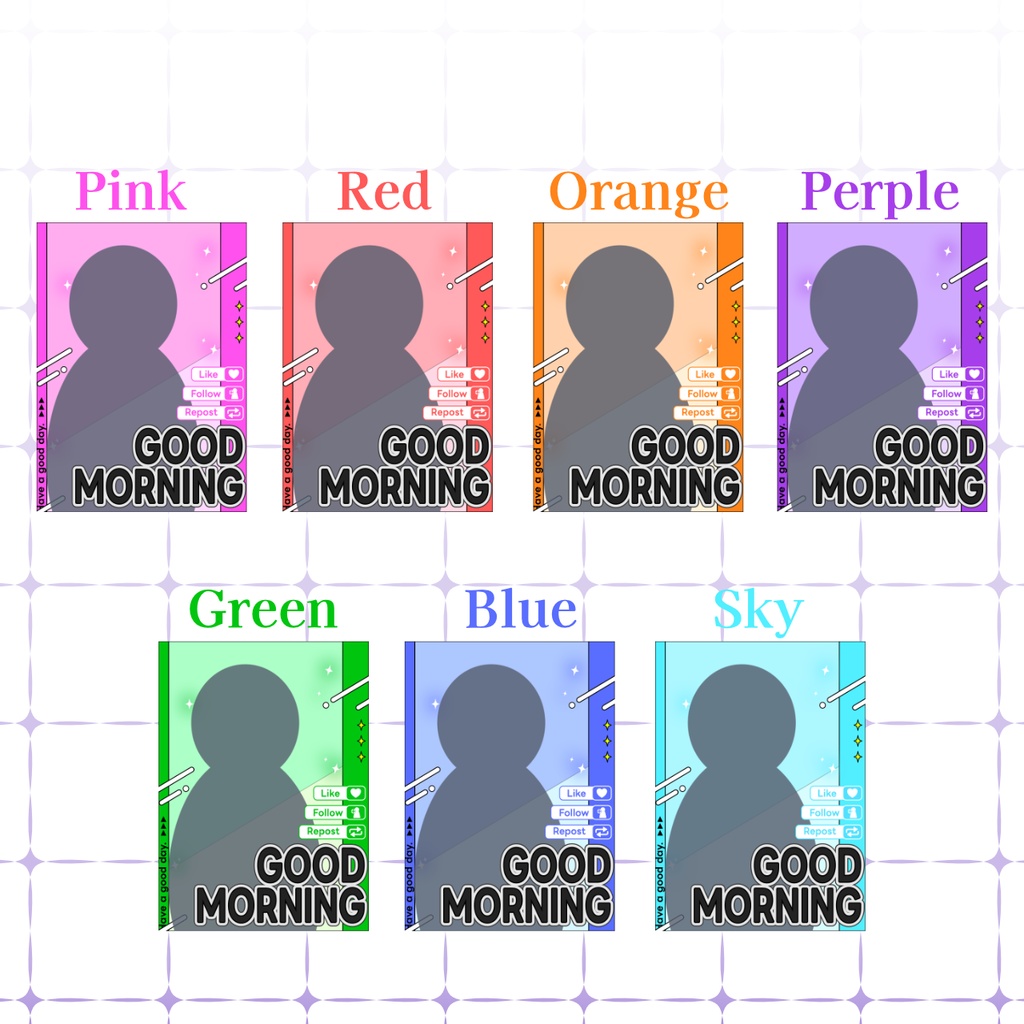 【おはV素材】フォロー&リポストで使用可能【2025/12/25配布】