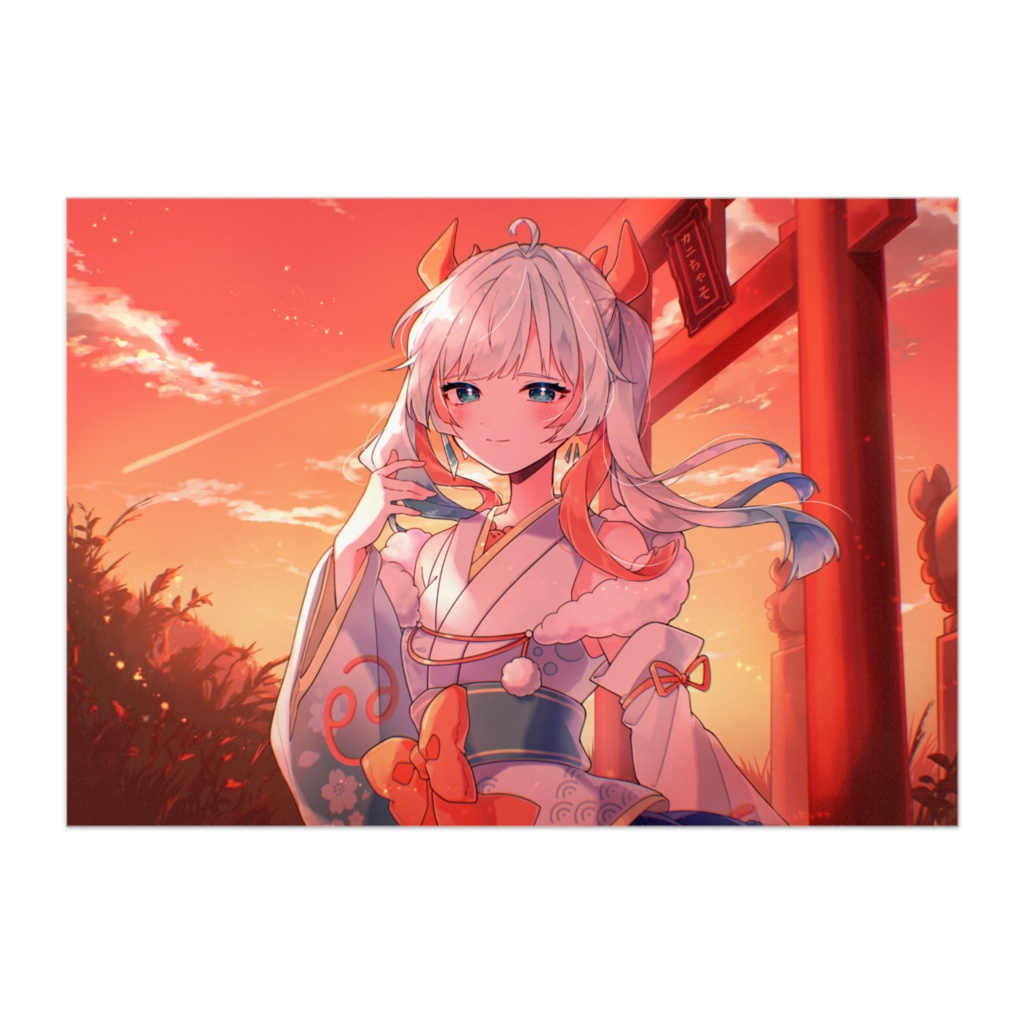 儚げなカニちゃそのポスター