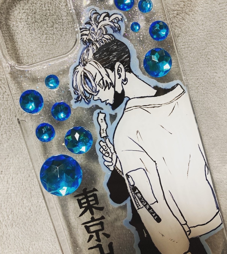 東京リベンジャーズ 松野千冬 iPhone ケース デコ カバー