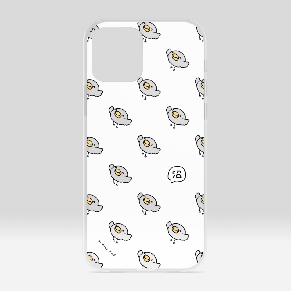 swamp bird iPhone case