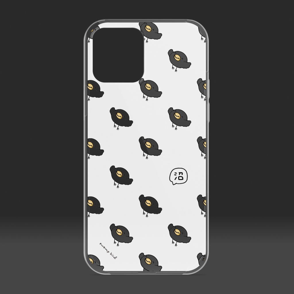 swamp bird iPhone case