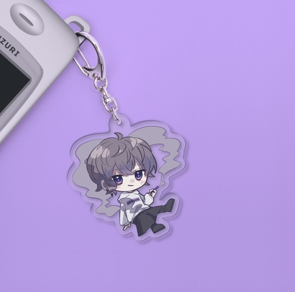 るなくん。アクリルキーホルダー。(タイプA)