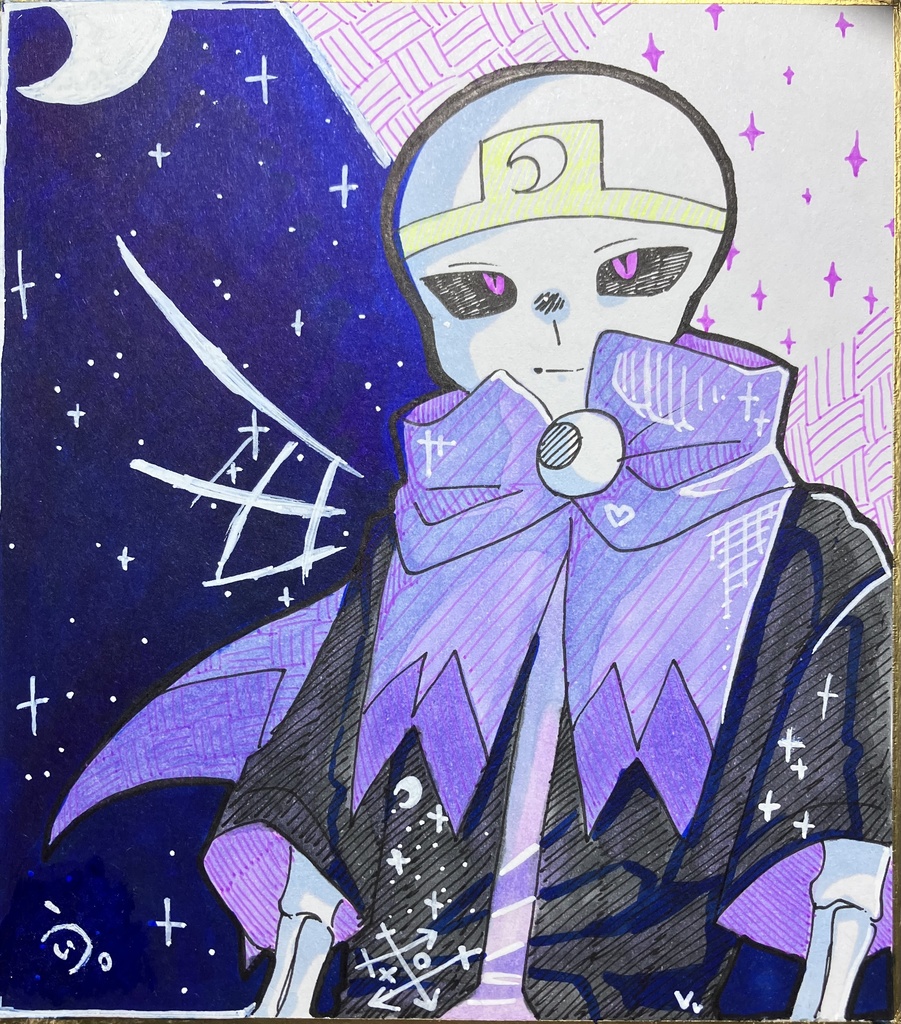 DS nightmare 色紙